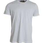 Dolce & Gabbana White Cotton Roundneck Short Sleeve T-shirt by Dolce & Gabbana