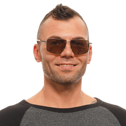 Lunettes de soleil Timberland marron pour homme