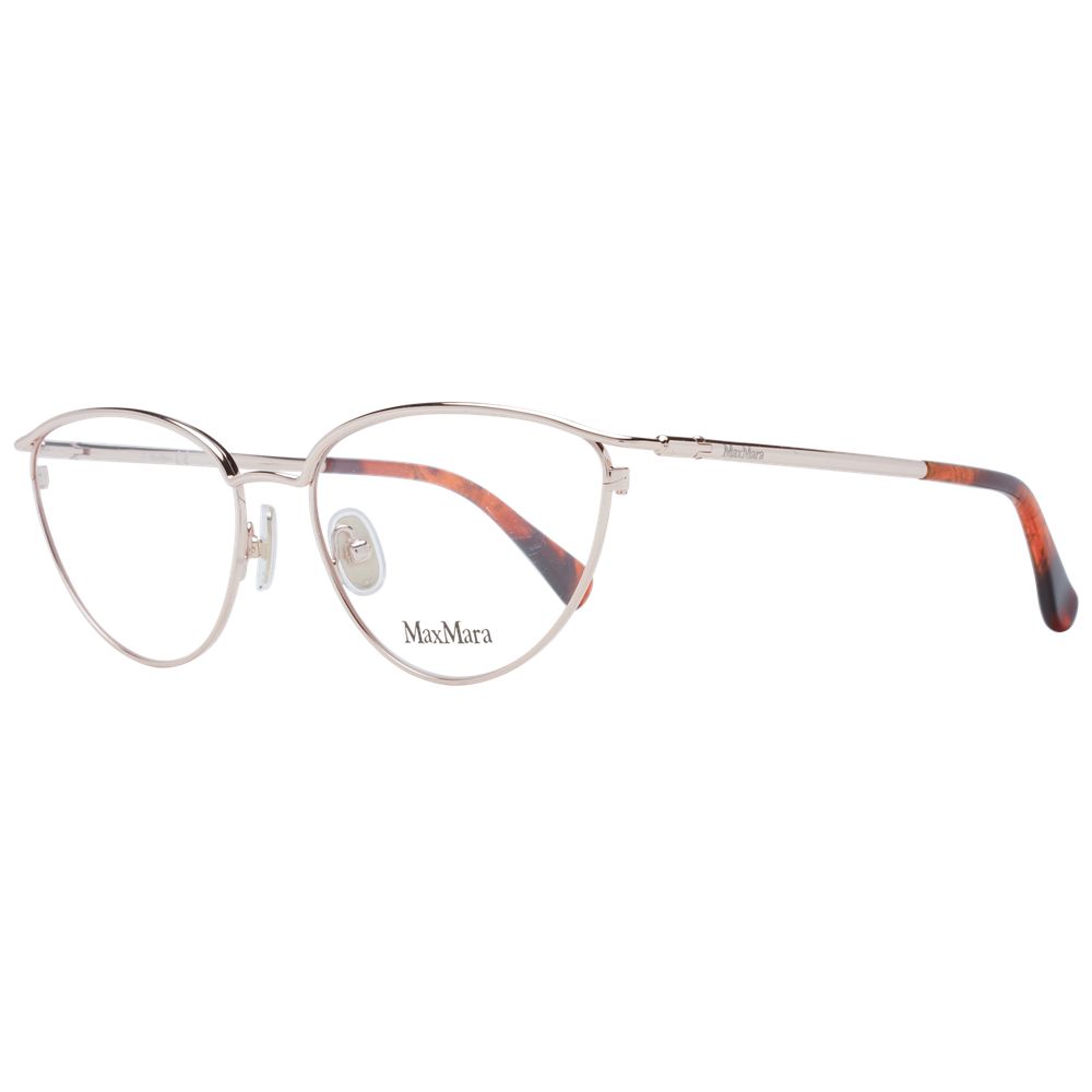 Max Mara Rose Gold Women Optical Frames by Max Mara