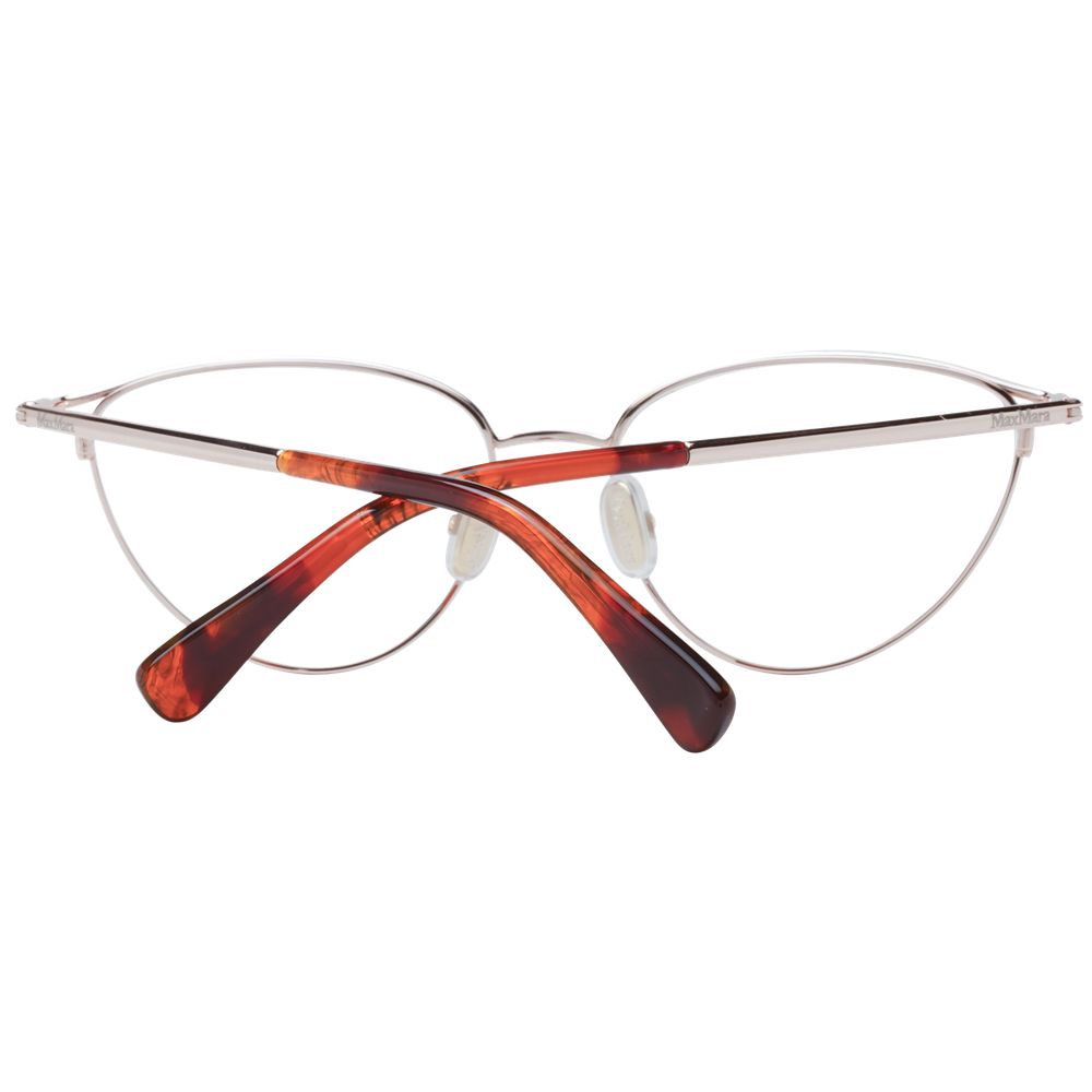 Max Mara Rose Gold Women Optical Frames by Max Mara