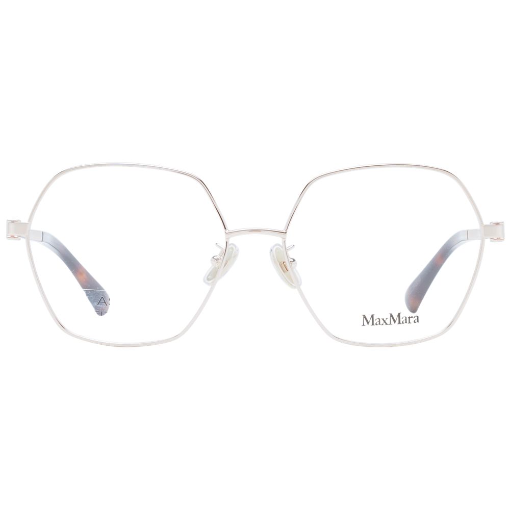 Max Mara Rose Gold Women Optical Frames by Max Mara