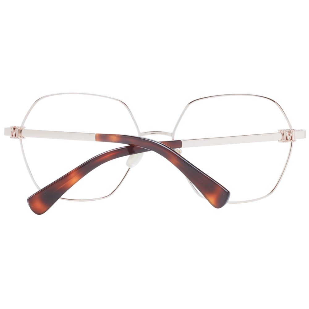 Max Mara Rose Gold Women Optical Frames by Max Mara