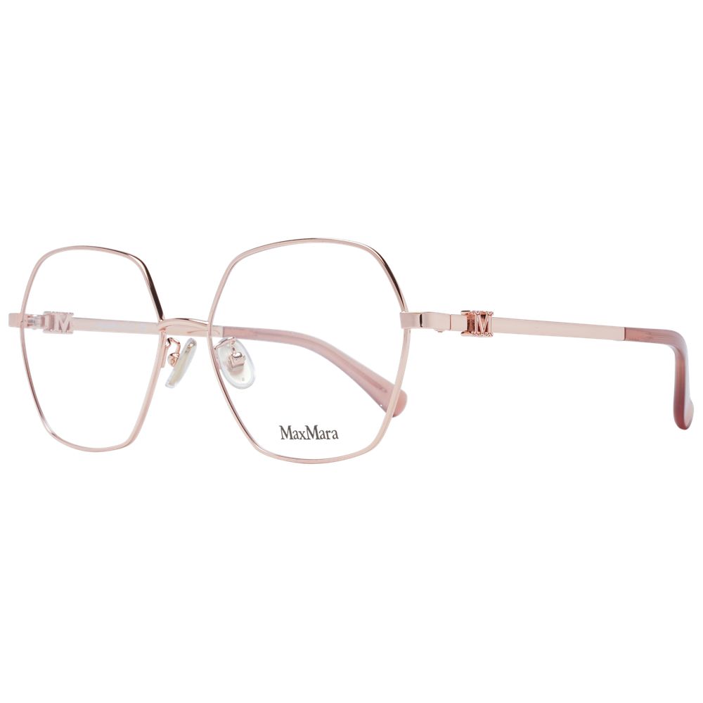 Max Mara Rose Gold Women Optical Frames by Max Mara