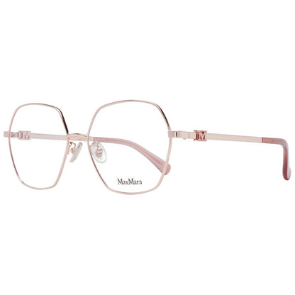 Max Mara Rose Gold Women Optical Frames by Max Mara