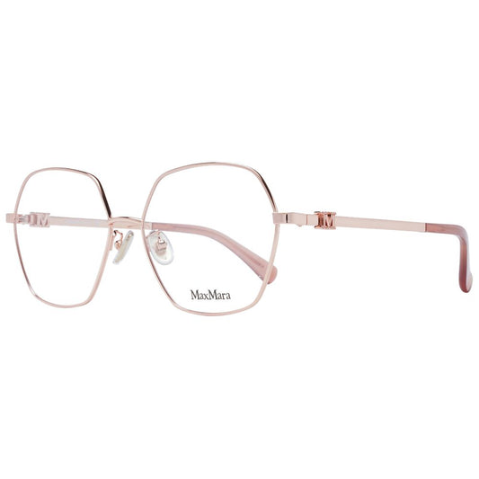 Max Mara Rose Gold Women Optical Frames by Max Mara