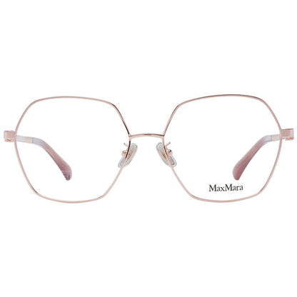 Max Mara Rose Gold Women Optical Frames by Max Mara