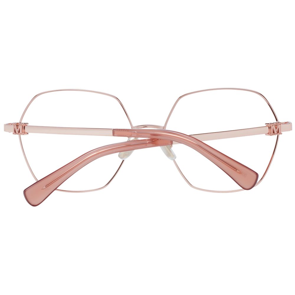 Max Mara Rose Gold Women Optical Frames by Max Mara