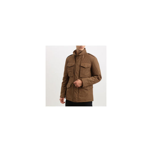 Ajouter une veste en polyester marron