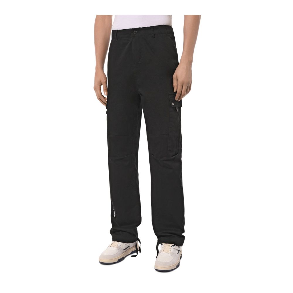 Comme Des Fuckdown Black Cotton Jeans & Pant by Comme Des Fuckdown