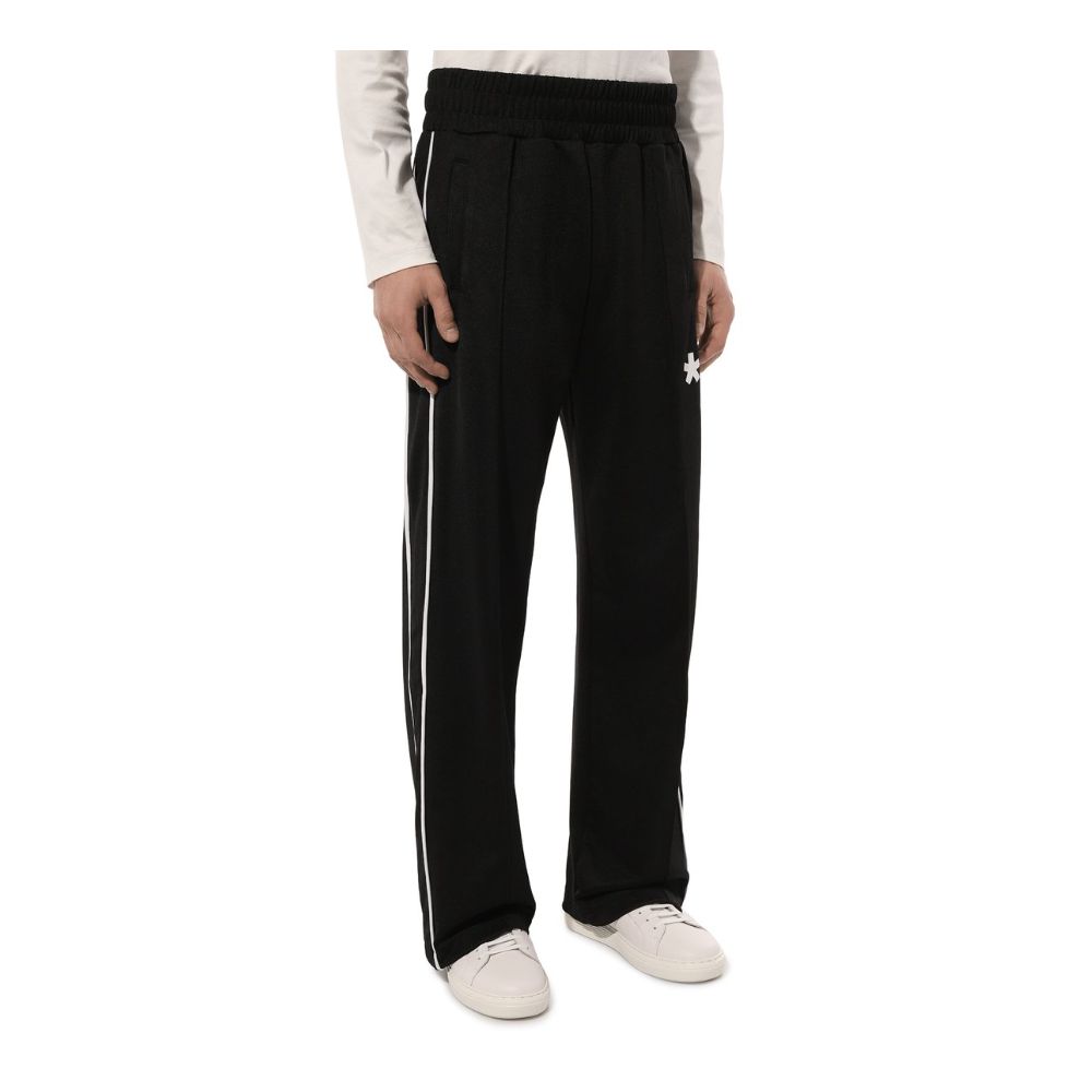 Comme Des Fuckdown Black Polyester Jeans & Pant by Comme Des Fuckdown