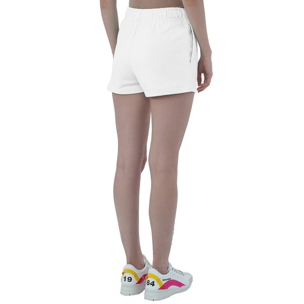 Short en coton blanc Comme des Garçons Fuckdown