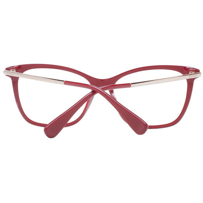 Max Mara Red Women Optical Frames by Max Mara
