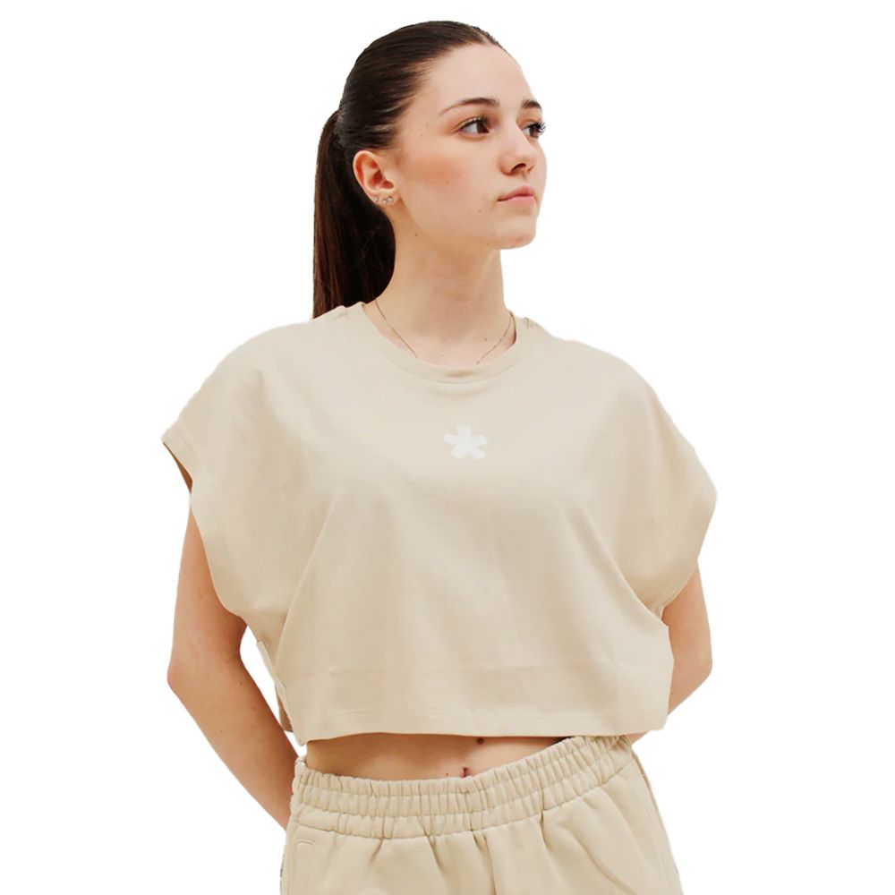 Comme Des Fuckdown Beige Cotton Tops & T-Shirt by Comme Des Fuckdown