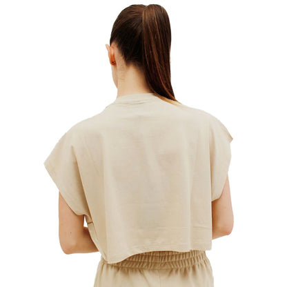 Comme Des Fuckdown Beige Cotton Tops & T-Shirt by Comme Des Fuckdown