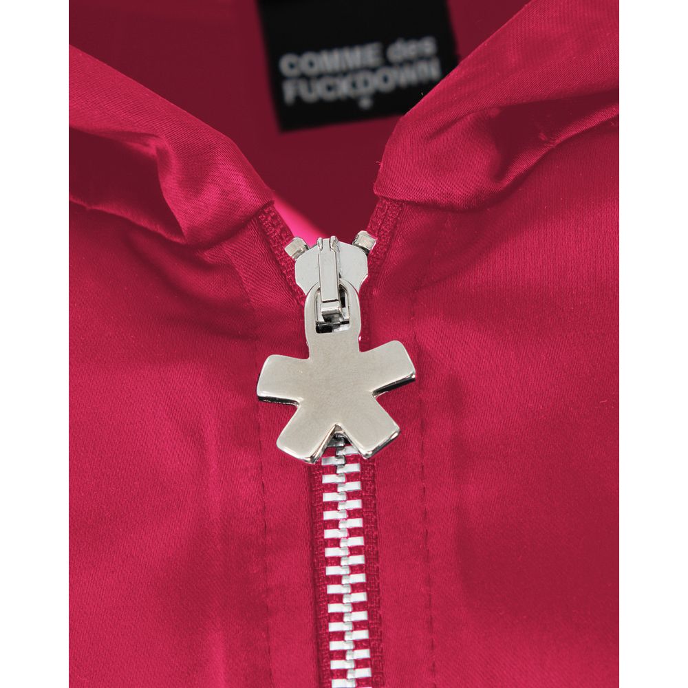 Comme Des Fuckdown Fuchsia Polyester Sweater by Comme Des Fuckdown