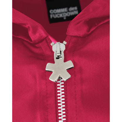 Comme Des Fuckdown Fuchsia Polyester Sweater by Comme Des Fuckdown