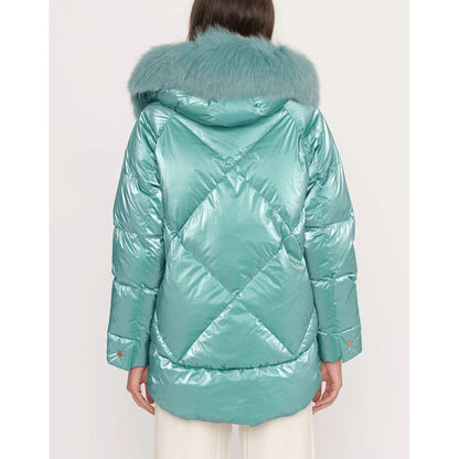 Veste femme en polyester bleu clair People Of Shibuya