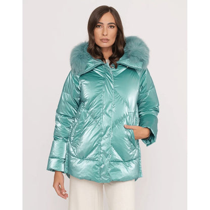 Veste femme en polyester bleu clair People Of Shibuya