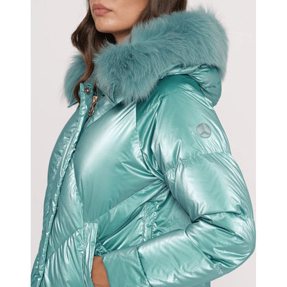 Veste femme en polyester bleu clair People Of Shibuya