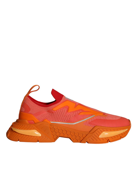 Baskets basses Airmaster orange Dolce &amp; Gabbana pour homme
