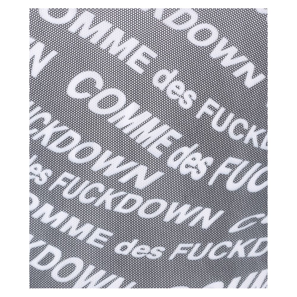 Comme Des Fuckdown Black Polyester Tops & T-Shirt by Comme Des Fuckdown