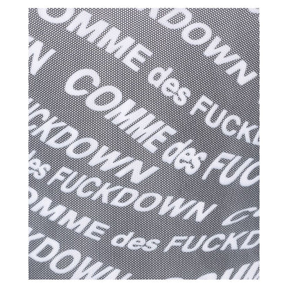 Comme Des Fuckdown Black Polyester Tops & T-Shirt by Comme Des Fuckdown