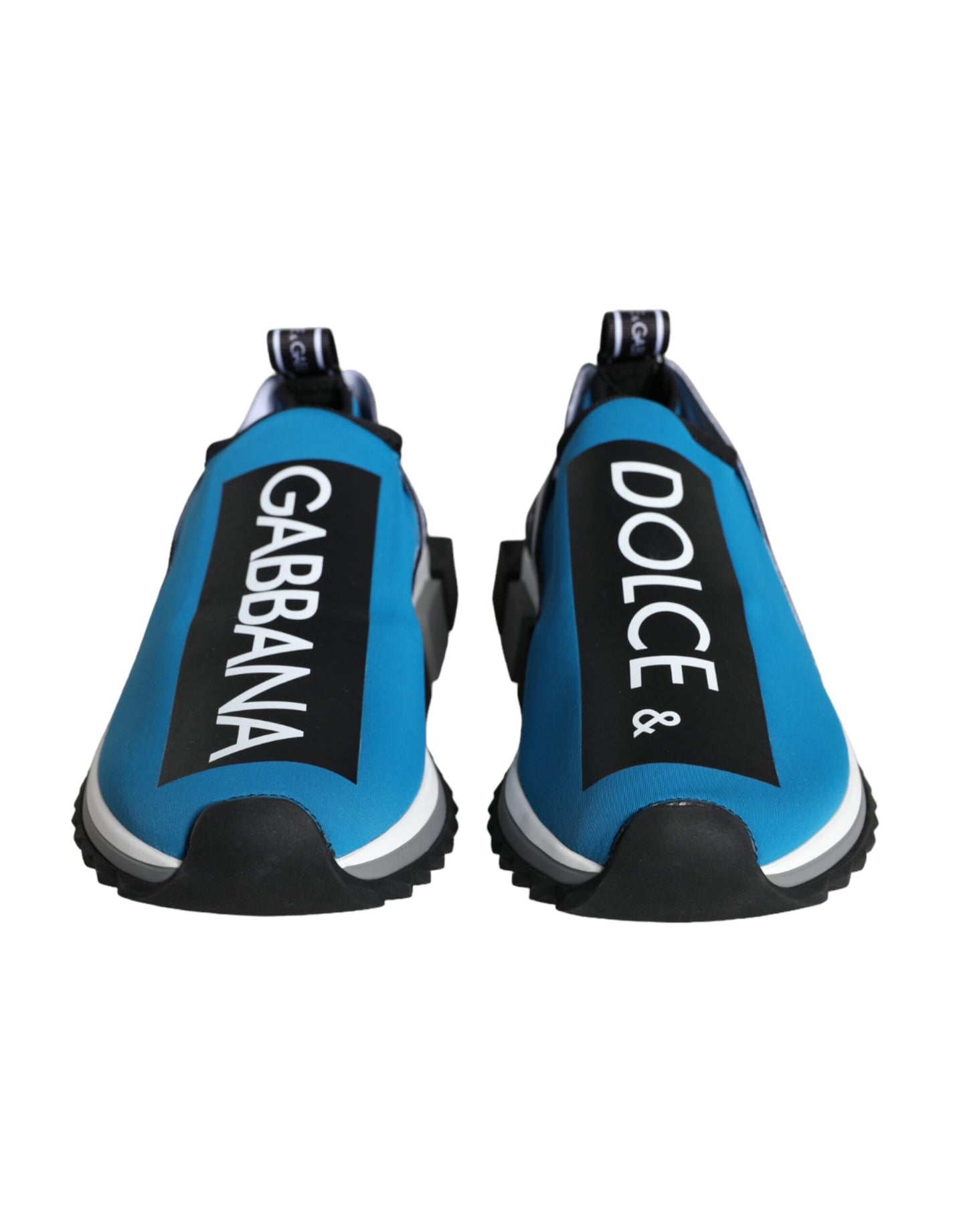 Dolce & Gabbana Blue Logo Low Top Sorrento Men Sneakers Shoes by Dolce & Gabbana