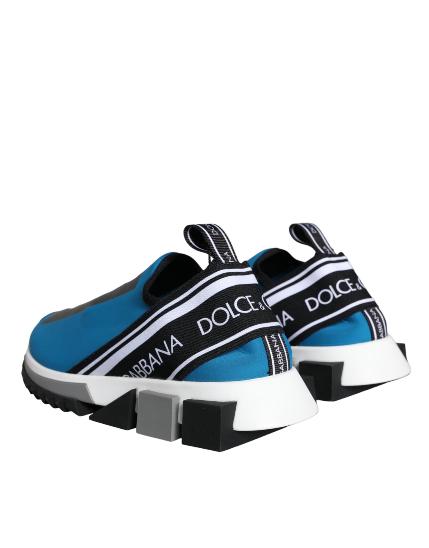 Dolce & Gabbana Blue Logo Low Top Sorrento Men Sneakers Shoes by Dolce & Gabbana