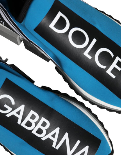 Dolce & Gabbana Blue Logo Low Top Sorrento Men Sneakers Shoes by Dolce & Gabbana