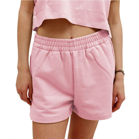 Short en coton rose Comme des Garçons Fuckdown
