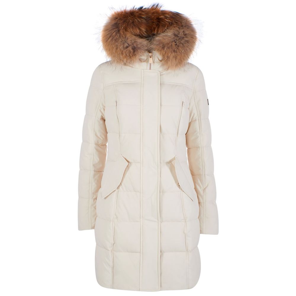 Vestes et manteaux en nylon blanc Yes Zee