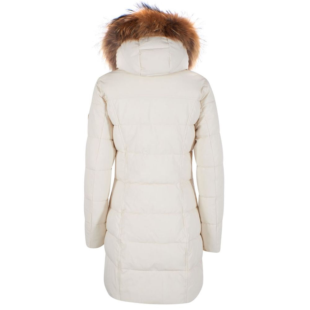 Vestes et manteaux en nylon blanc Yes Zee