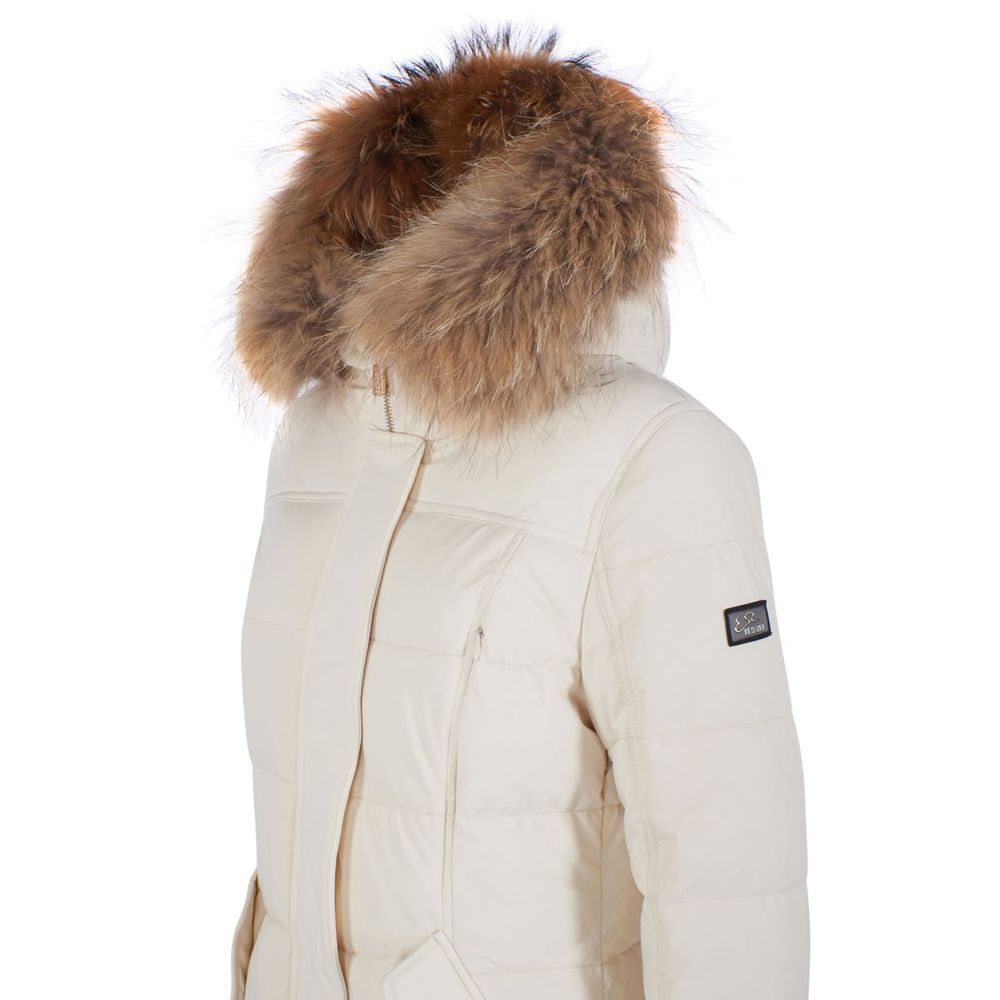 Vestes et manteaux en nylon blanc Yes Zee