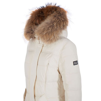Vestes et manteaux en nylon blanc Yes Zee