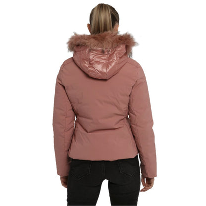 Vestes et manteaux en nylon rose Yes Zee
