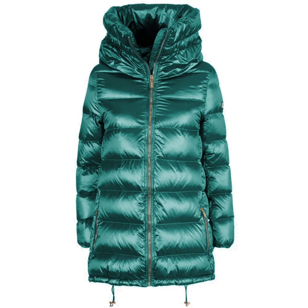 Veste en nylon vert Yes Zee pour femme