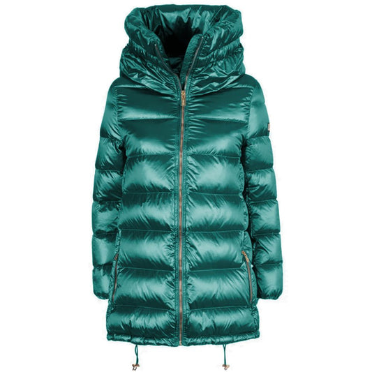 Veste en nylon vert Yes Zee pour femme