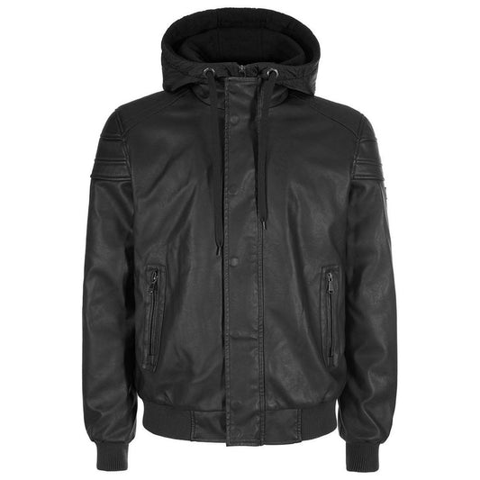 Veste en polyéthylène noire Yes Zee