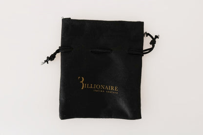 Portefeuille homme en cuir noir de la collection Billionaire Italian Couture