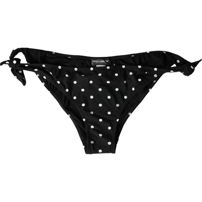 Maillot de bain Dolce &amp; Gabbana à pois noirs
