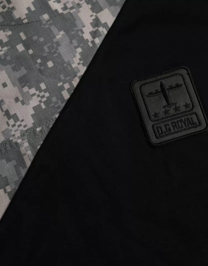 Dolce & Gabbana Multicolor Camouflage Cotton Round Neck Men T-shirt by Dolce & Gabbana