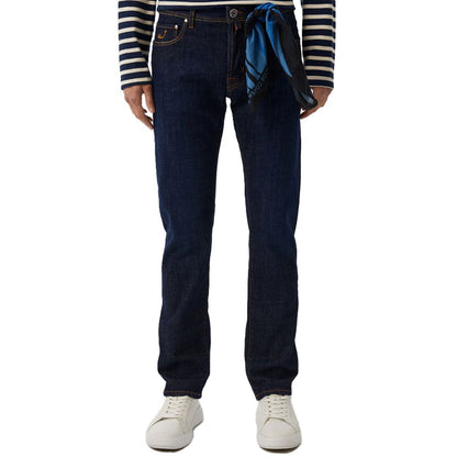 Jacob Cohen Blue Cotton Jeans & Pant by Jacob Cohen