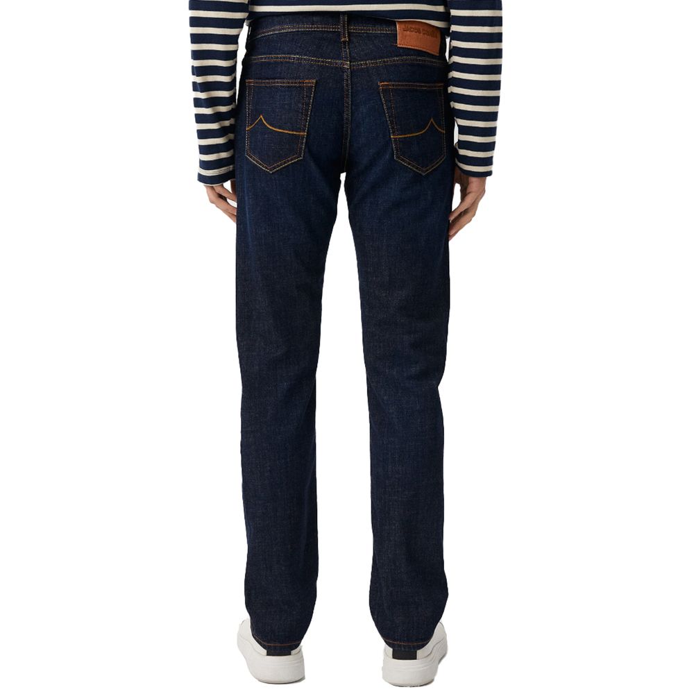 Jacob Cohen Blue Cotton Jeans & Pant by Jacob Cohen