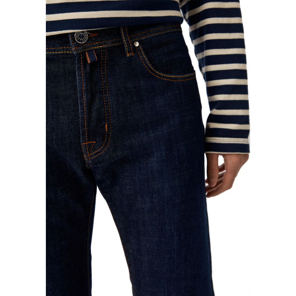 Jacob Cohen Blue Cotton Jeans & Pant by Jacob Cohen
