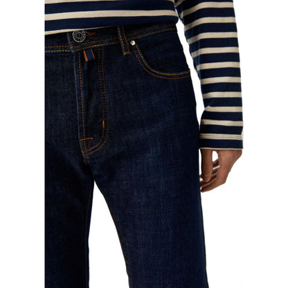 Jacob Cohen Blue Cotton Jeans & Pant by Jacob Cohen
