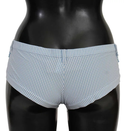 Maillot de bain short bleu Ermanno Scervino