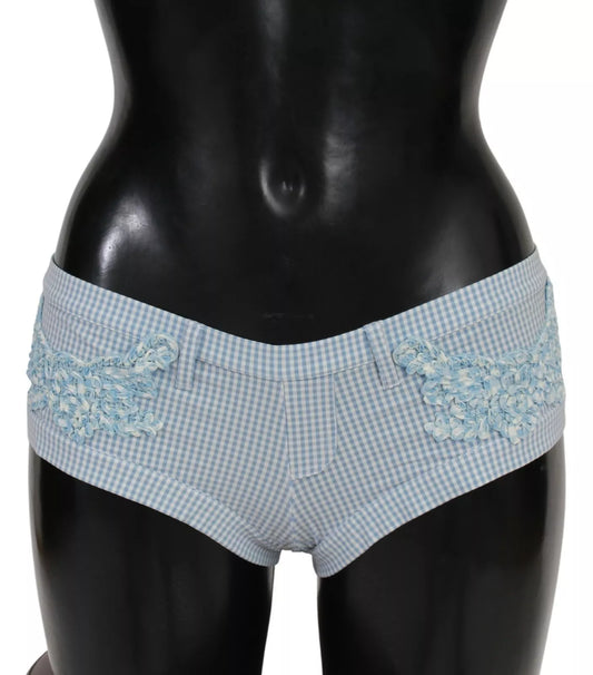 Maillot de bain short bleu Ermanno Scervino
