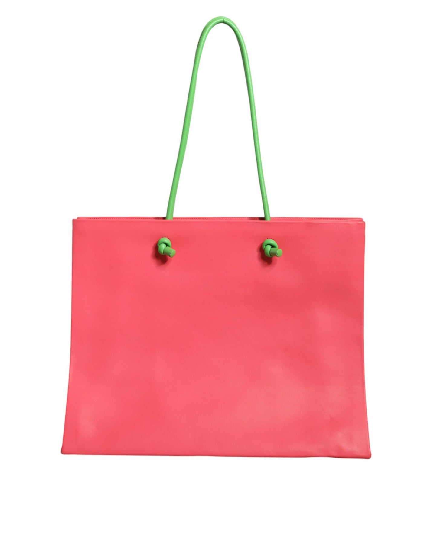 Sac fourre-tout en cuir rose Weekend Wednesday d'Alberta Ferretti