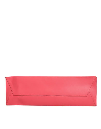 Sac fourre-tout en cuir rose Weekend Wednesday d'Alberta Ferretti