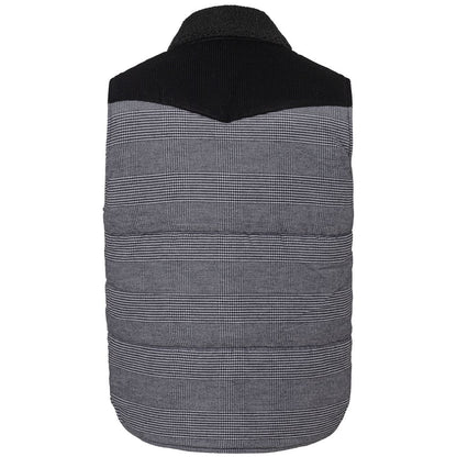 Gran Sasso Gray Cotton Sleveless Jacket